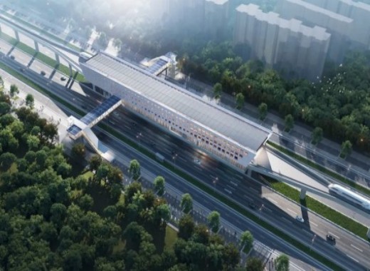 山东济南地铁车辆段