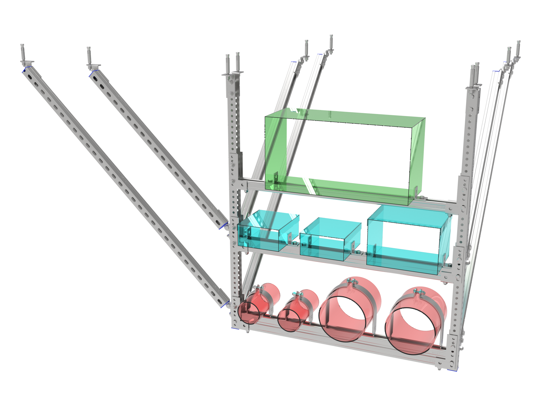 QSR组合抗震支架