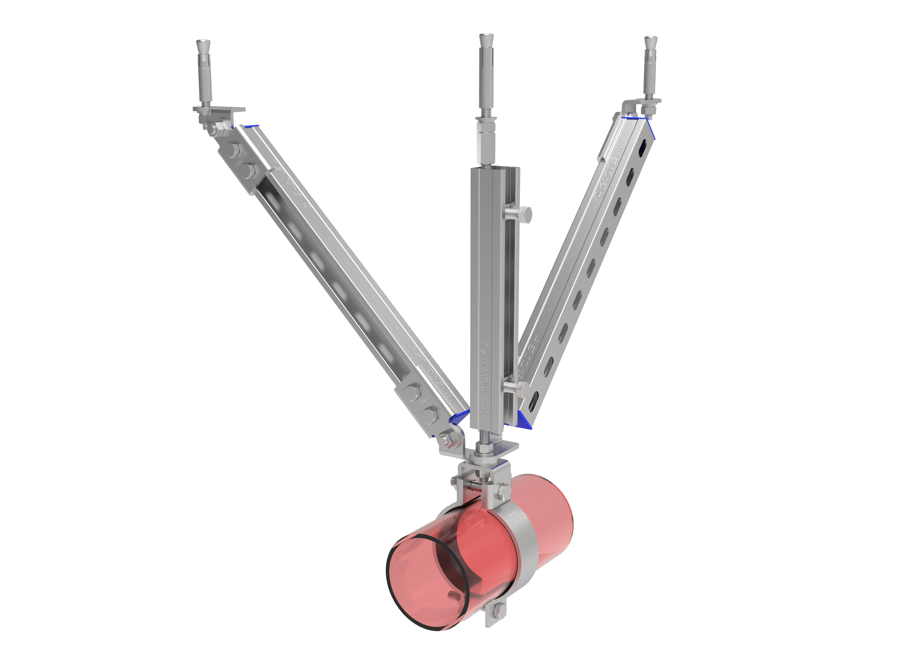 单水管抗震支架（小）
