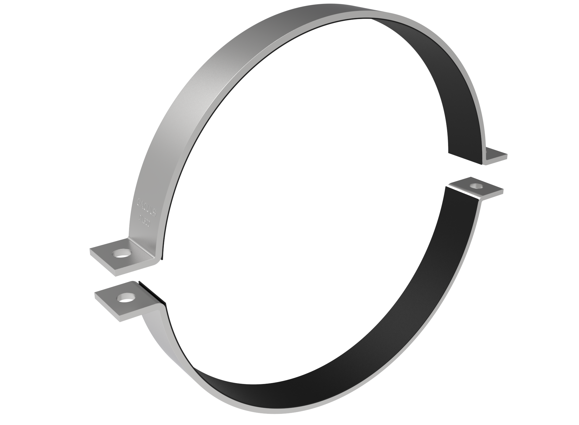 双螺栓抗震管夹